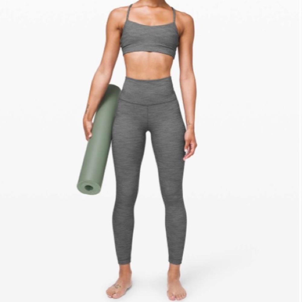 Dark gray Lululemon align leggings size 2